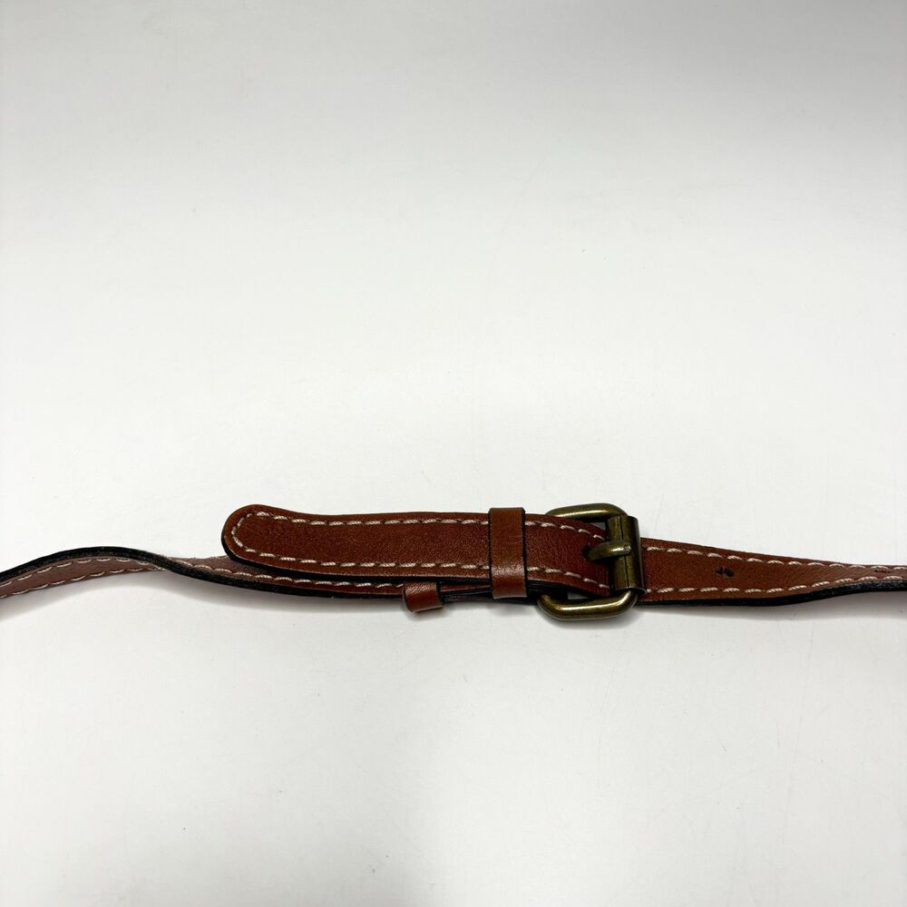 PATRICIA NASH Tooled Leather Crossbody Brown Italian Leather Purse 11" X 9" X 2" - Picture 7 of 15